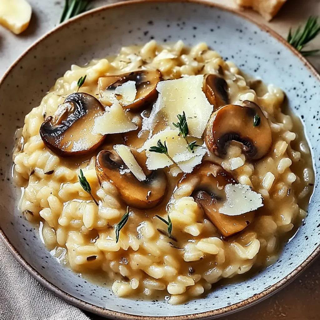 Mushroom Risotto