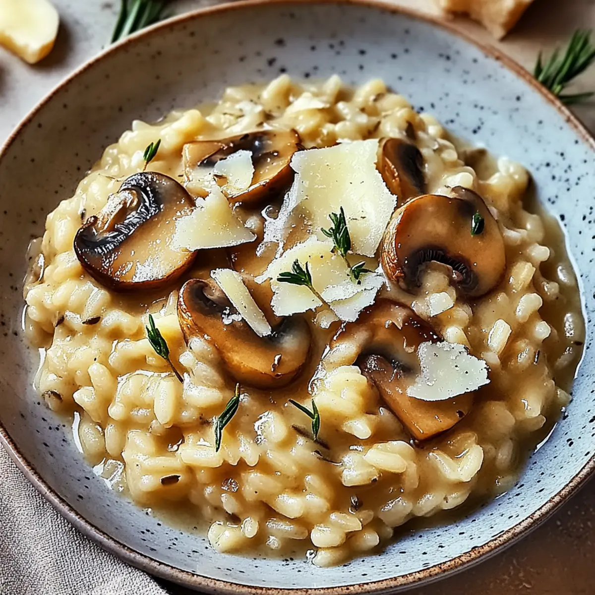 Mushroom Risotto