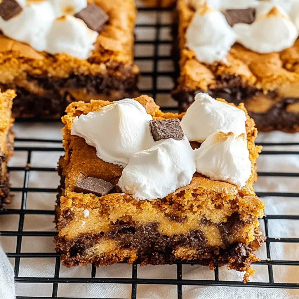 Pumpkin S’mores Bars