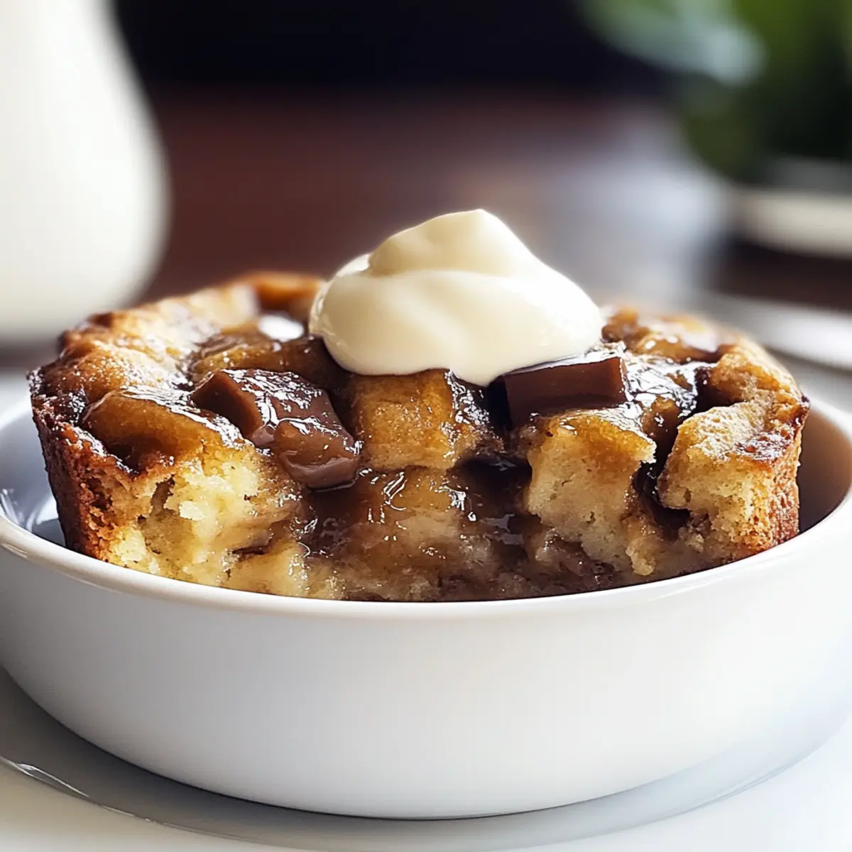 Maple Toffee Bread Pudding