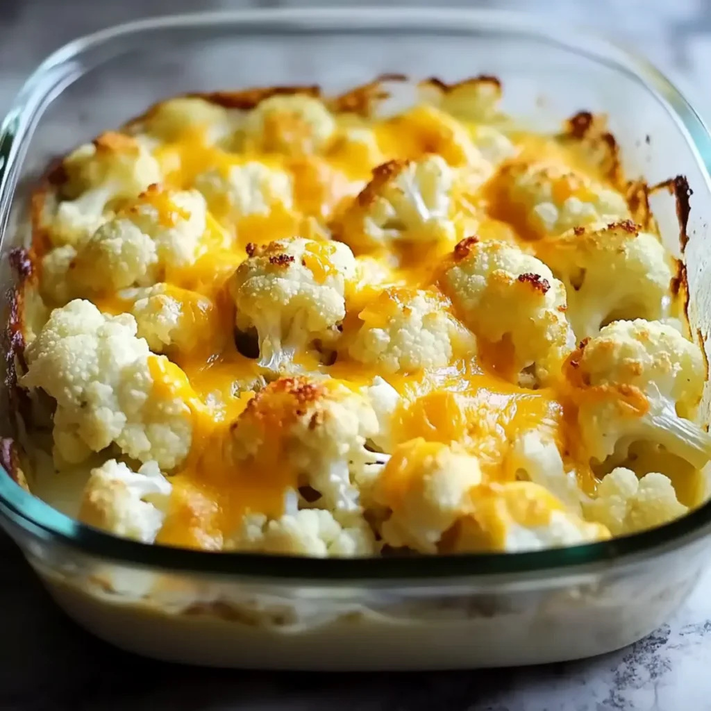 Cheesy Cauliflower Bake