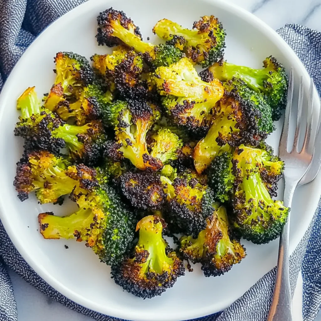 Crispy Frozen Roasted Broccoli