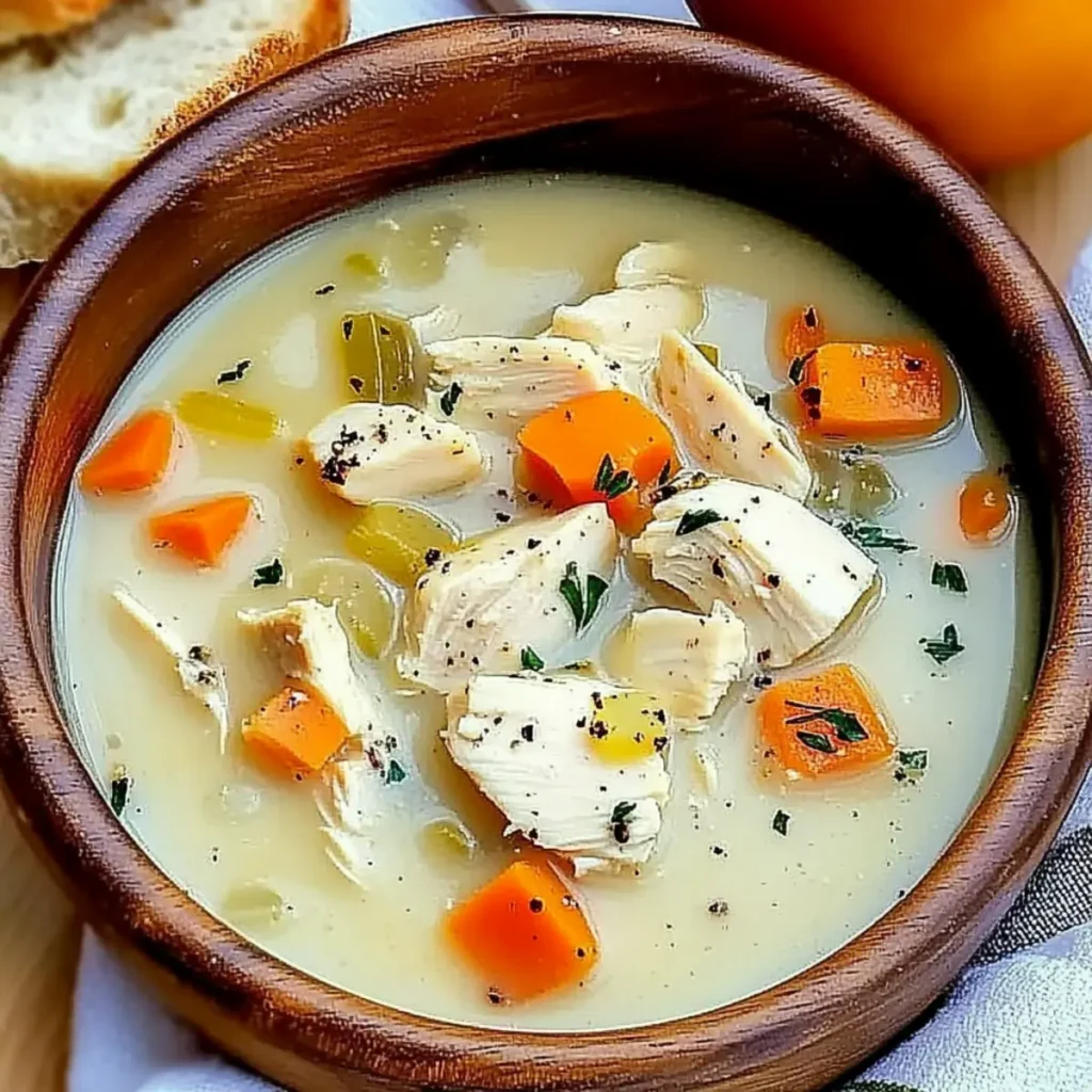 Hearty Roasted Garlic Chicken Soup Recipe for Cozy Nights