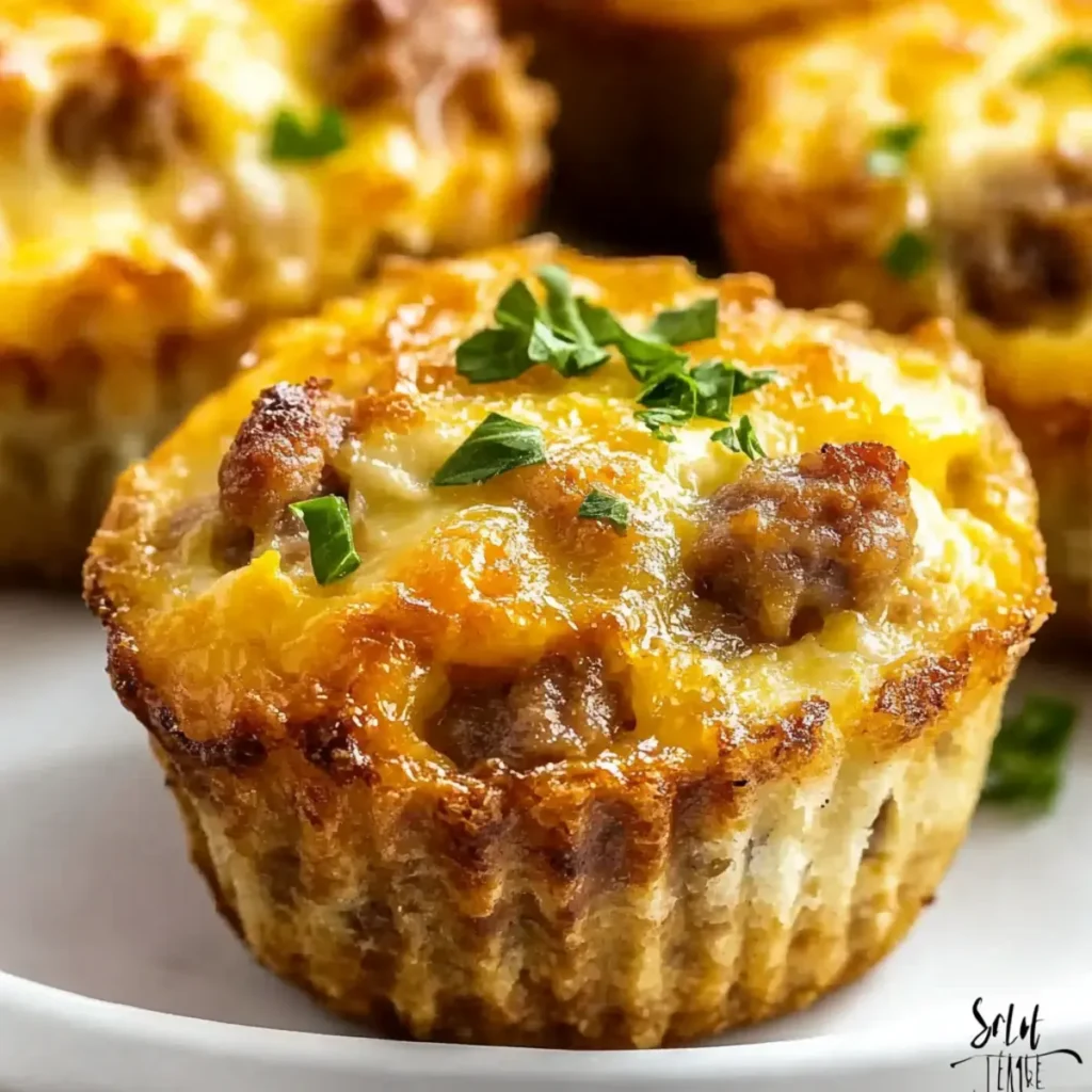 Savory Sausage & Egg Breakfast Bites