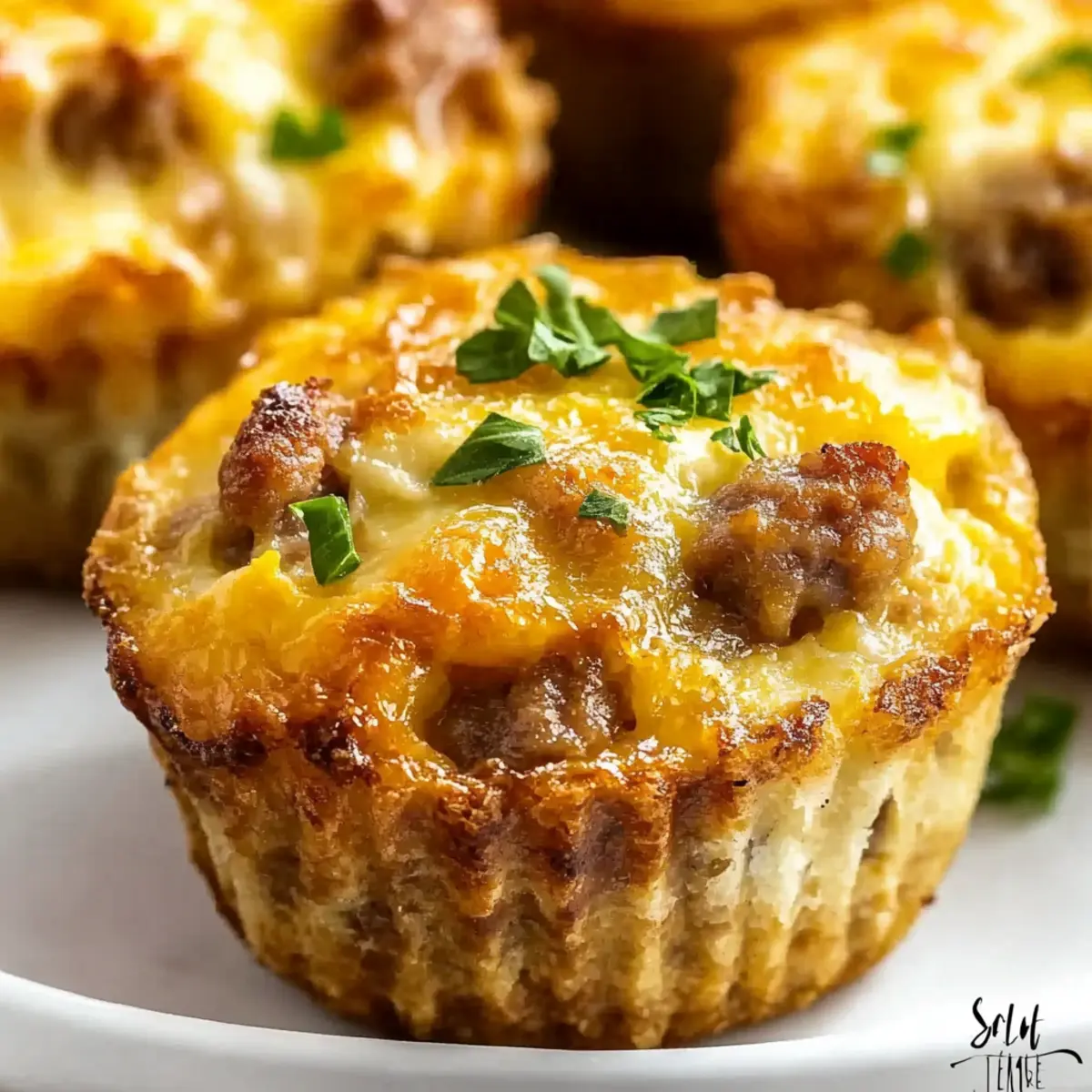 Savory Sausage & Egg Breakfast Bites
