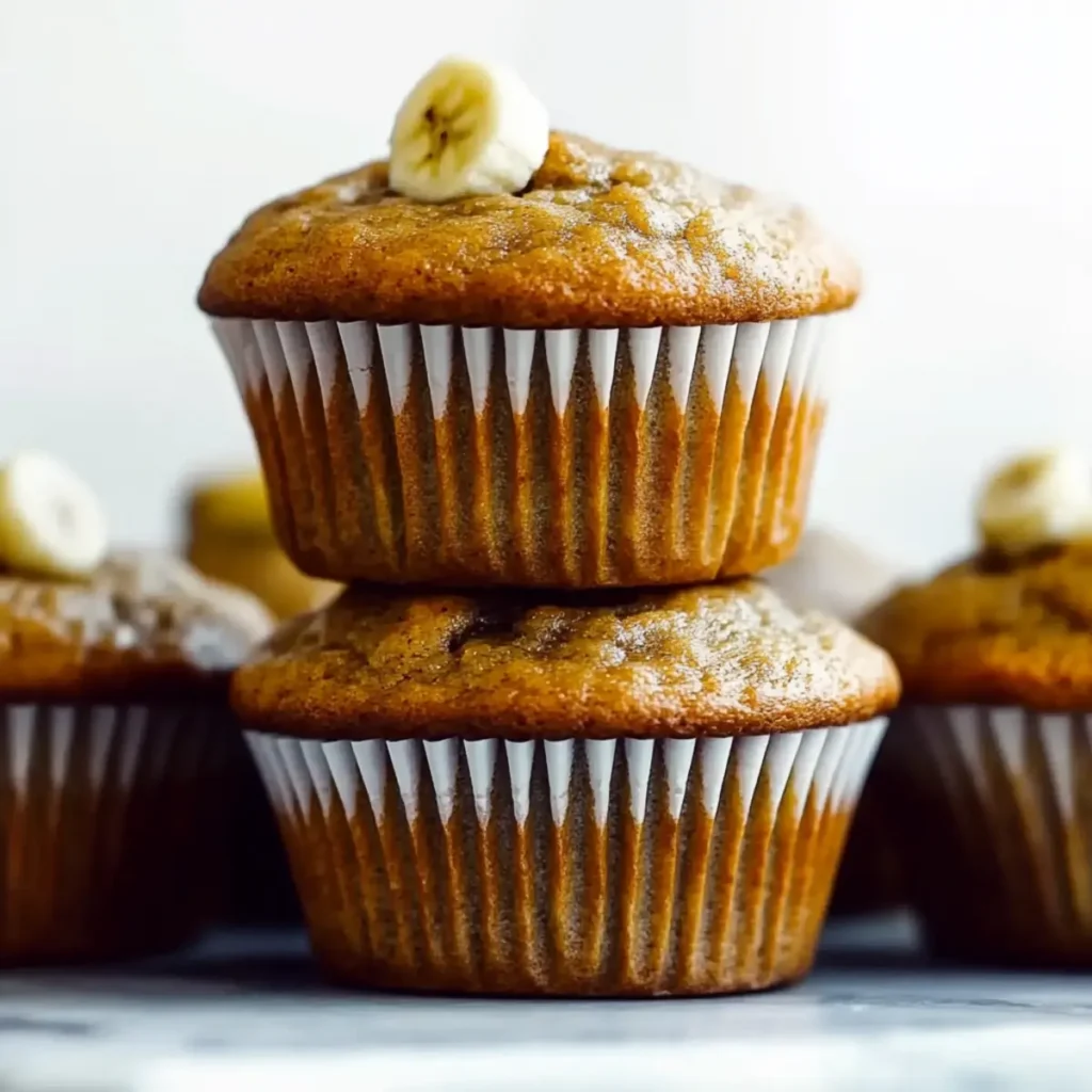Easy Classic Banana Muffins