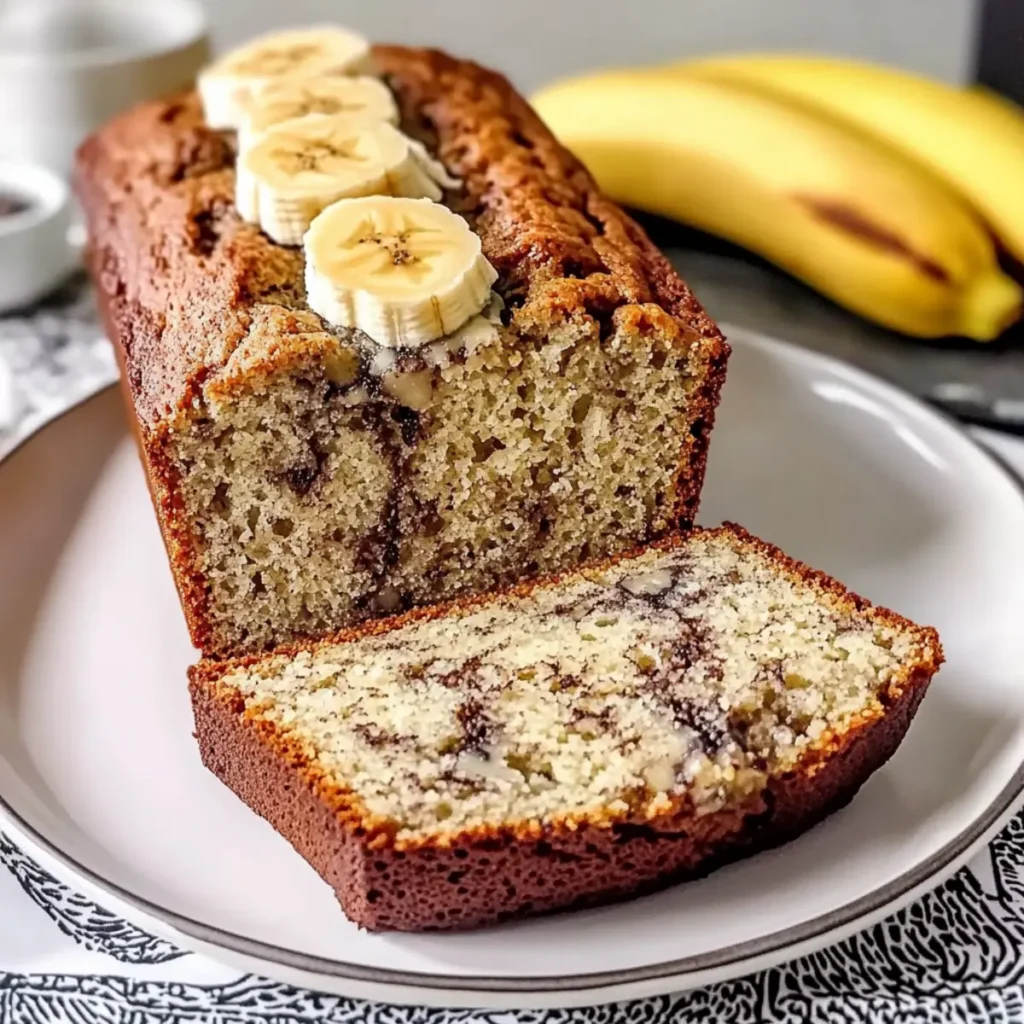 Simple Homemade Banana Bread
