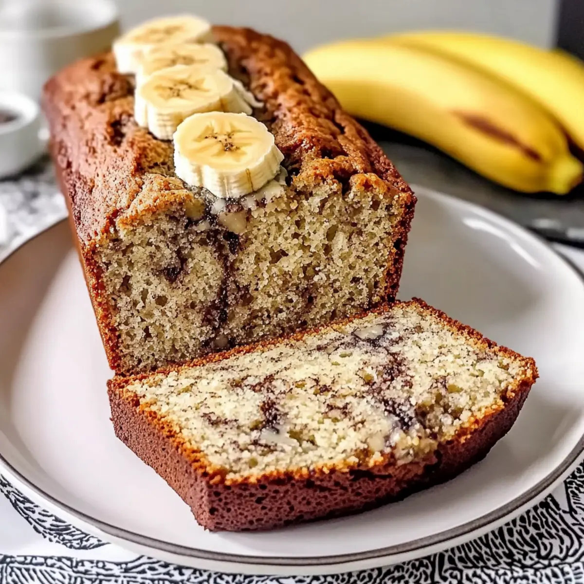 Simple Homemade Banana Bread