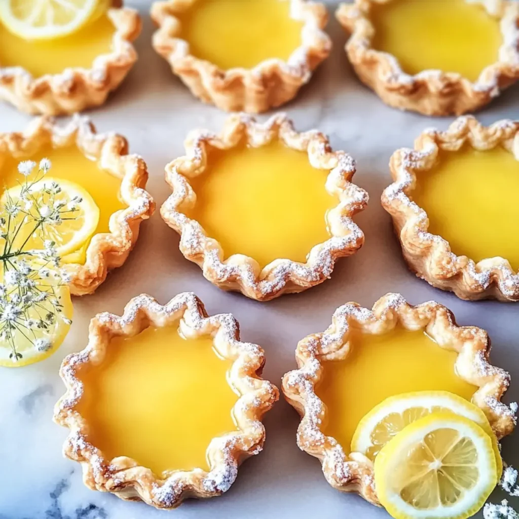 Lemon Curd Tartlets