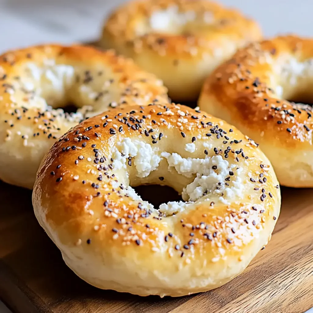 Keto Cottage Cheese Bagels