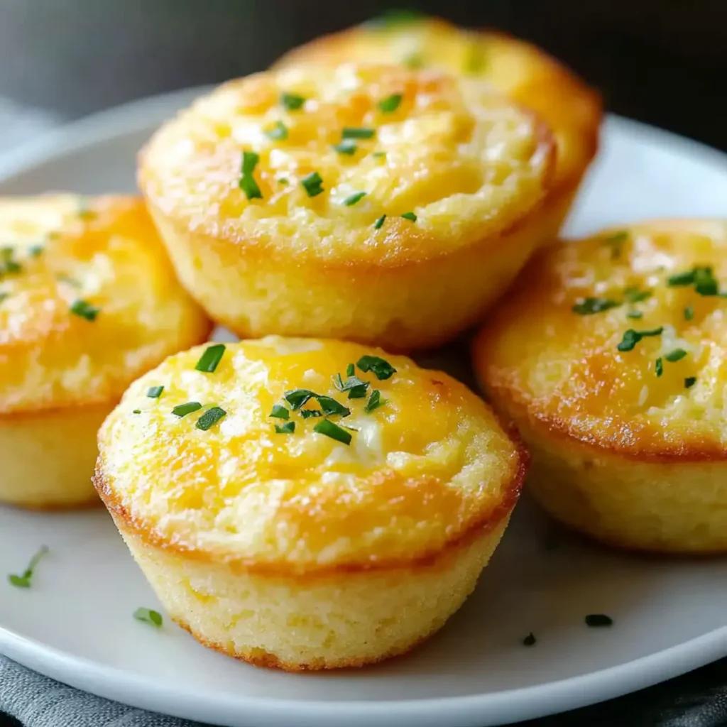 Cheesy Breakfast Muffin Bites Recipe with Cottage Cheese and Eggs