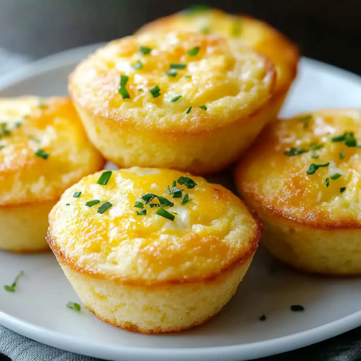 Cheesy Breakfast Muffin Bites Recipe with Cottage Cheese and Eggs