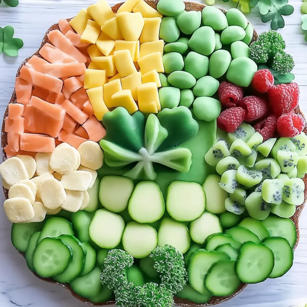 St. Patrick's Day Snack Board