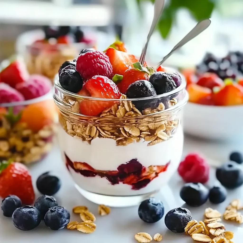 Delicious Valentine's Yogurt Parfait Bar for a Sweet Brunch