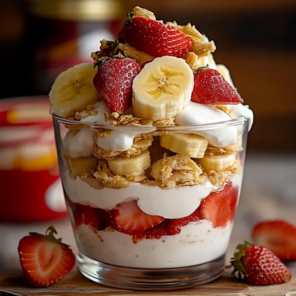 Southern Strawberry Banana Pudding