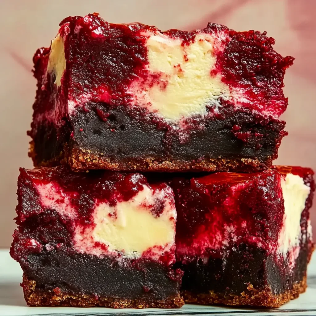Decadent Red Velvet Cheesecake Brownies Recipe to Impress Your Guests