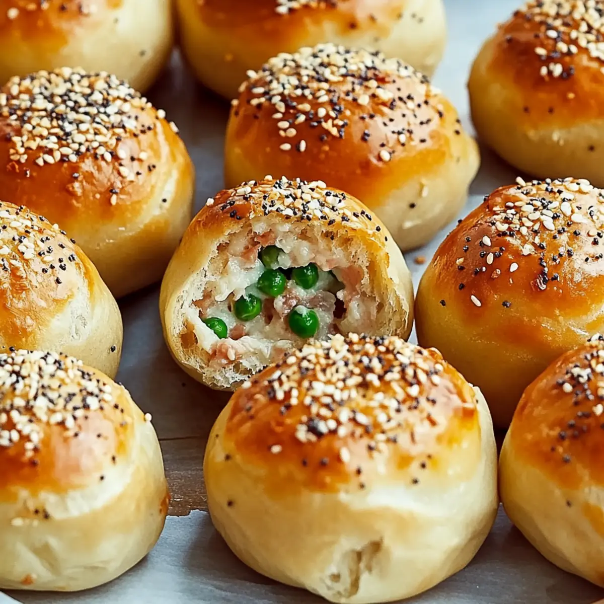 Stuffed Bagel Bites