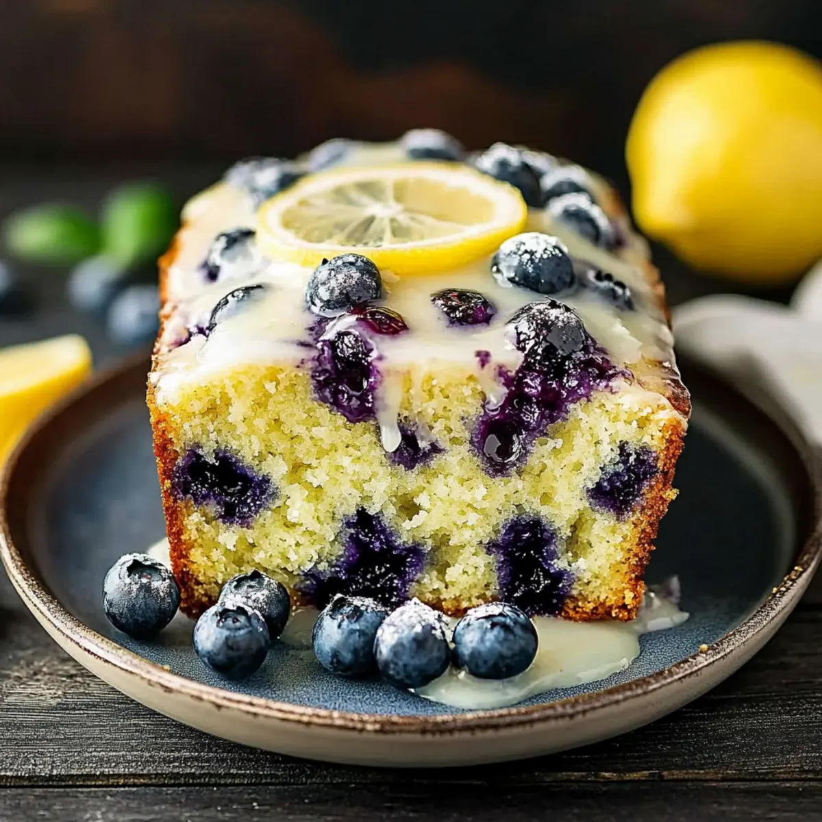 Lemon Blueberry Loaf