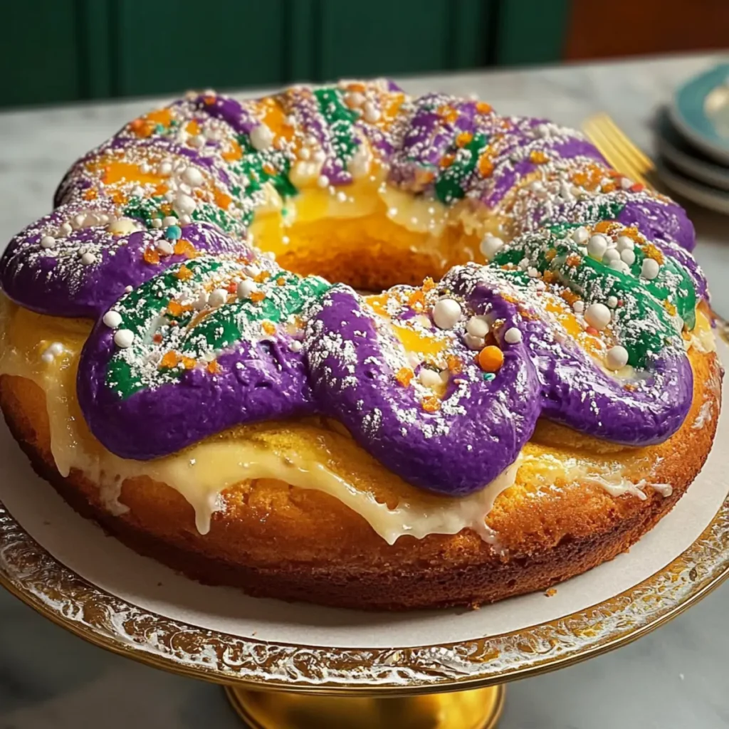 The Best Homemade King Cake