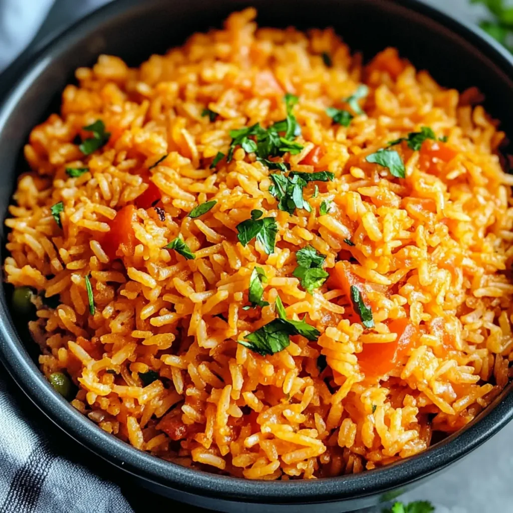 Spanish Rice in Rice Cooker