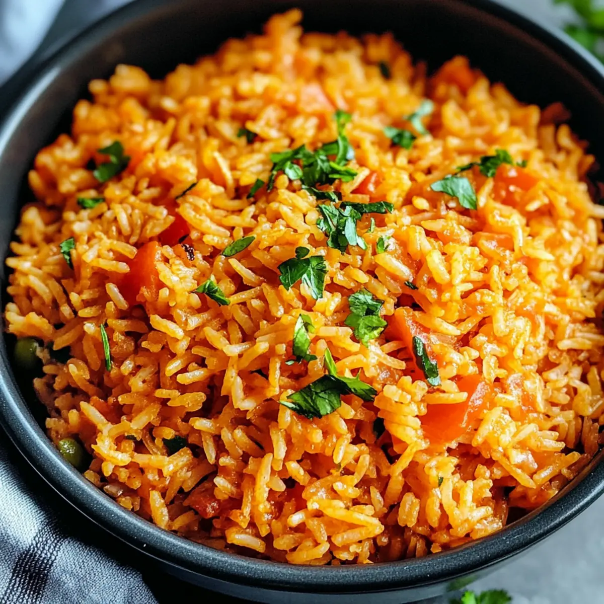 Spanish Rice in Rice Cooker