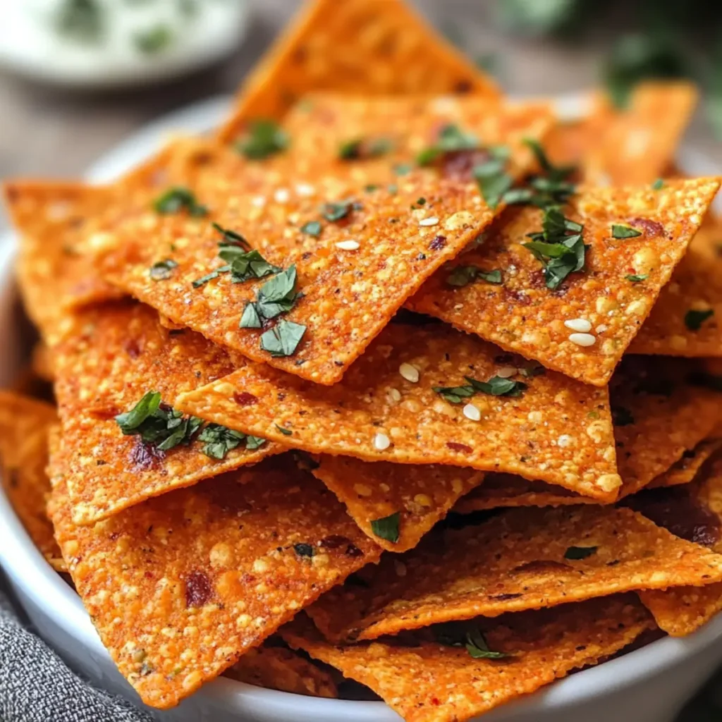 Homemade Vegan Doritos