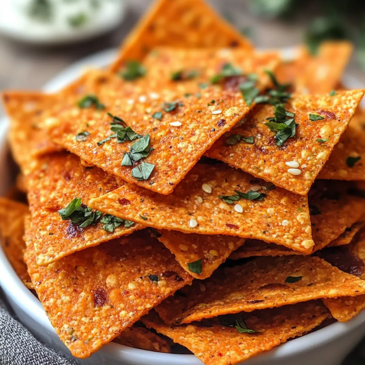 Homemade Vegan Doritos