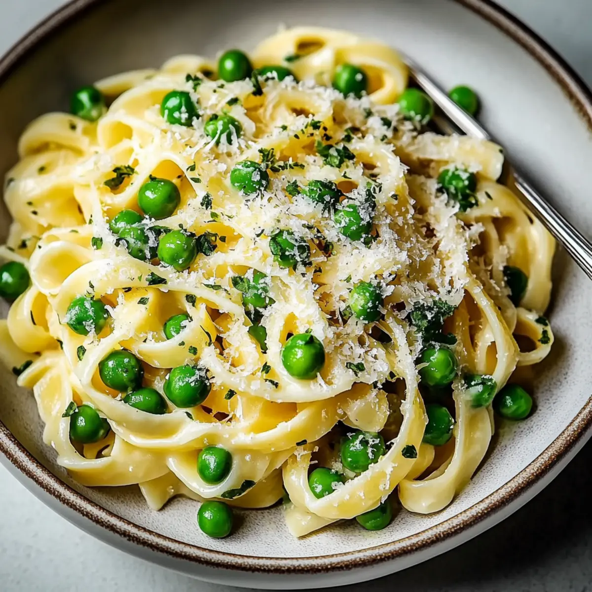Pasta with Peas