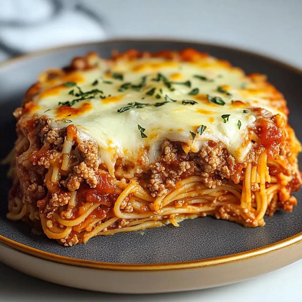 Spaghetti Pie